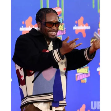 Kids’ Choice Awards 2024 Shameik Moore Wool Jacket