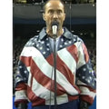 Lee Greenwood American Flag Multiple Colors Leather Jacket
