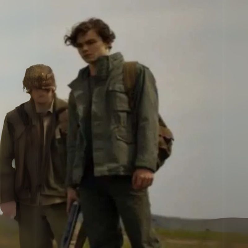 Levi Miller Kraven Green Cotton Jacket the Hunter 2024