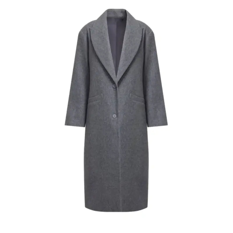 Lioness Olsen Grey Wool Coat