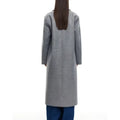 Lioness Olsen Grey Wool Coat