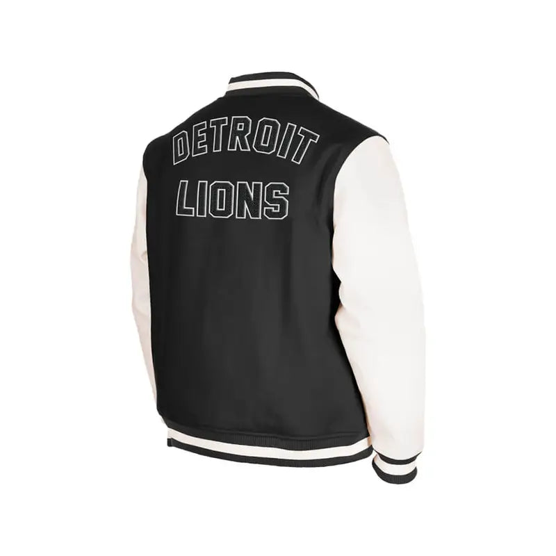 Detroit Lions Wool Varsity Jacket