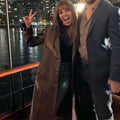 Max Mitchell Brown Long Leather Coat