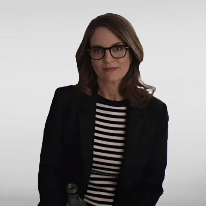 Mean Girls Tina Fey Black Blazer For Men