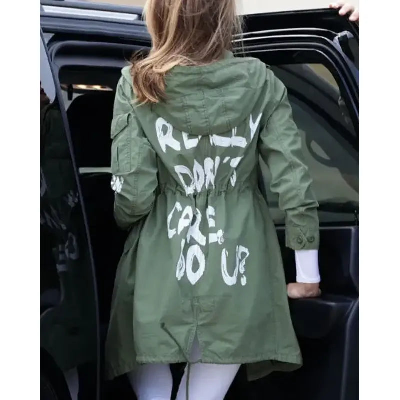 Melania Green Cotton Jacket