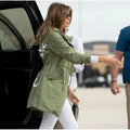 Melania Green Cotton Jacket