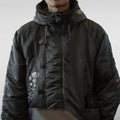 Ren Watabe Hooded Grey Polyester Jacket