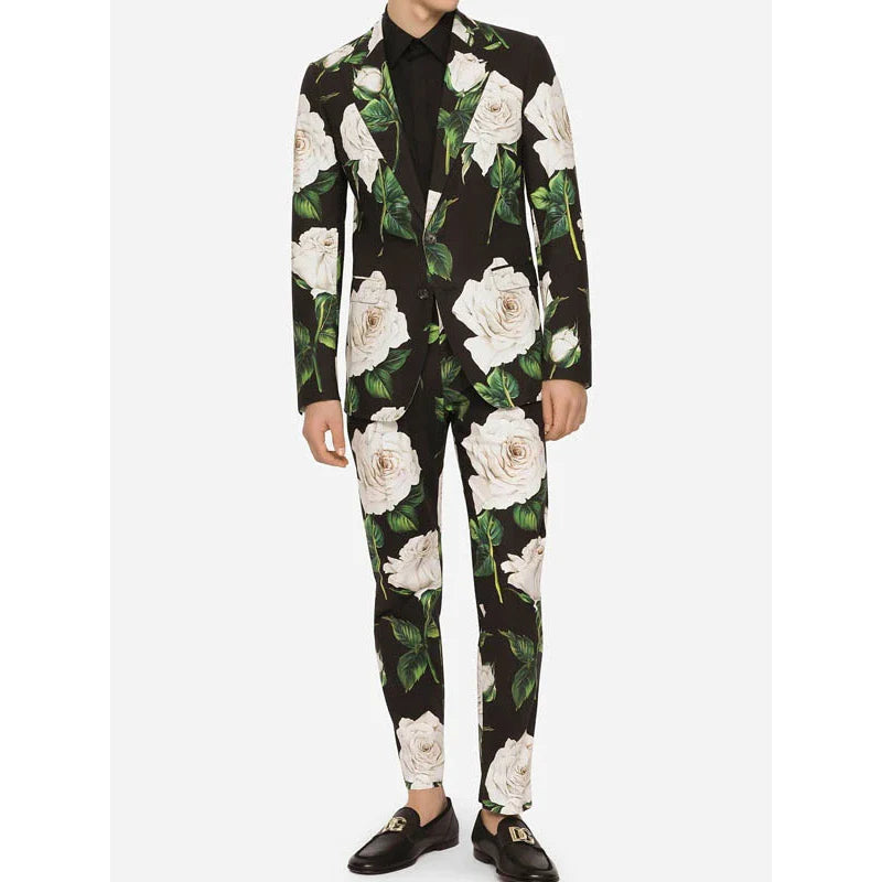 World  Joe Burrow Floral Printed Suit