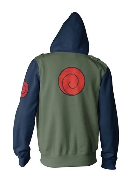 Naruto Kakashi Hatake Military Hoodie