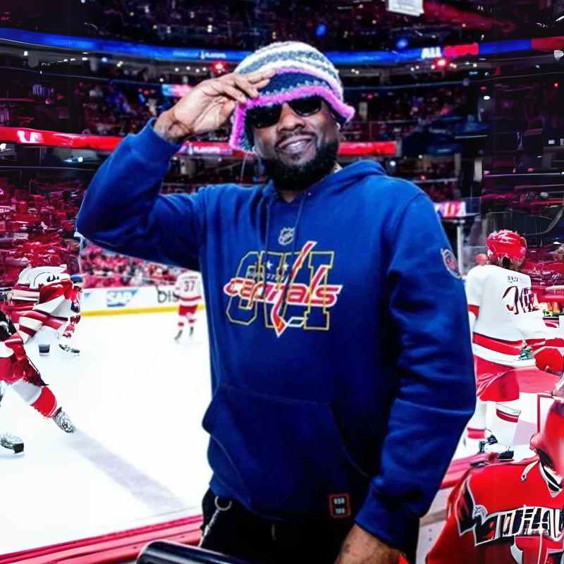 OVI Blue Washington Capitals Pullover Hoodie