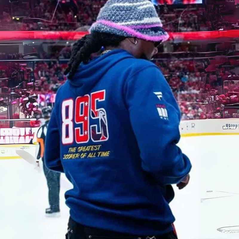 OVI Blue Washington Capitals Pullover Hoodie