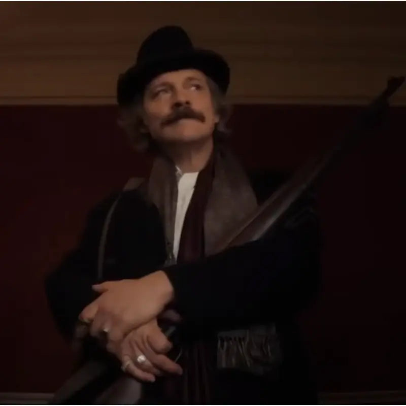 Peter Sarsgaard Coup 2023 Black Coat