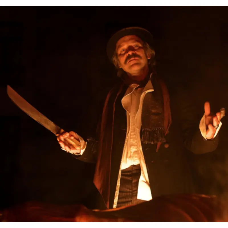 Peter Sarsgaard Coup 2023 Black Coat