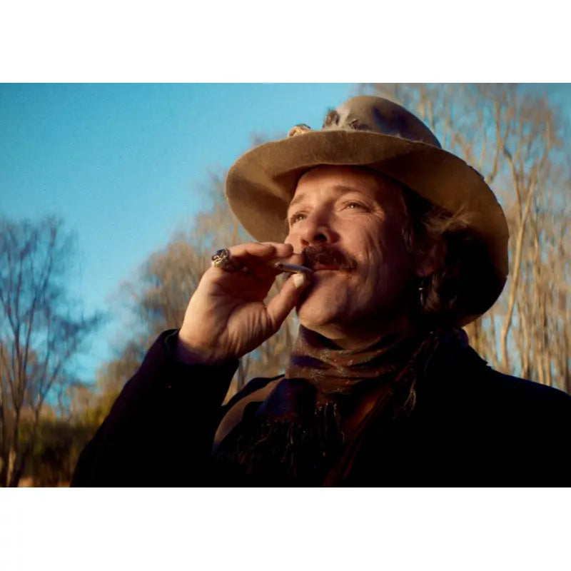 Peter Sarsgaard Coup 2023 Black Coat