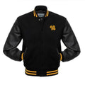 Property Of Joker Black Bomber Wool Jacket