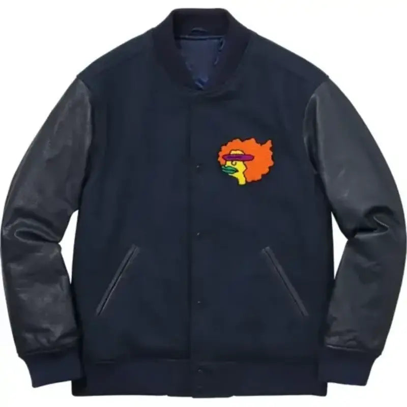 Supremely Fw17 Gonz Ramm Wool Varsity Jacket