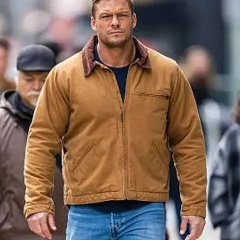 Alan Ritchson Reacher CottonJacket
