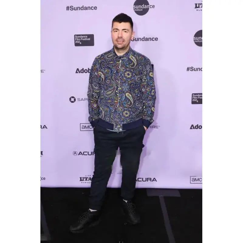 Rich Peppiatt Kneecap 2024 Printed Multicolor Bomber Jacket