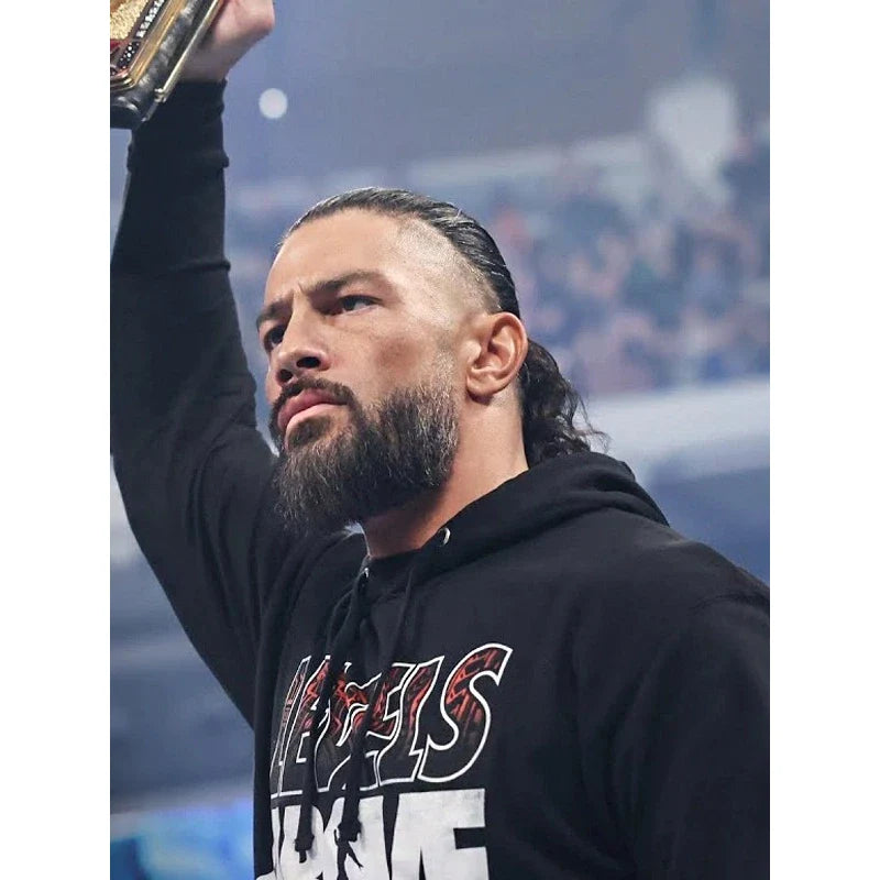 Roman Reigns WWE  Levels Above Black Hoodie