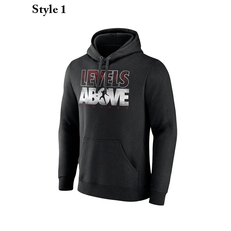 Roman Reigns WWE  Levels Above Black Hoodie