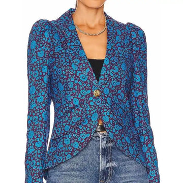 Harriet Dyer American Auto S02 Floral Blazer