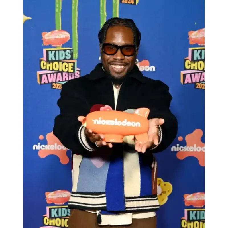 Kids’ Choice Awards 2024 Shameik Moore Wool Jacket