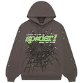 Sp5der P*nk V2 Slate Grey Hoodie