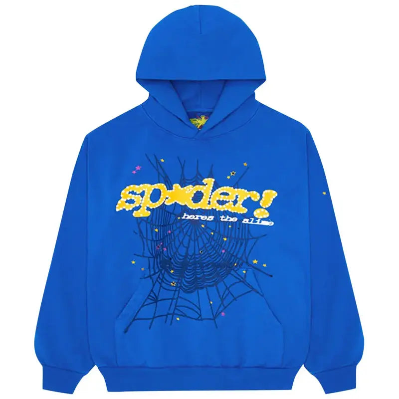 Sp5der TC Blue Hoodie