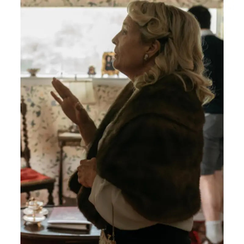 Colette Bliobenes Stairway 2024 Fur Coat