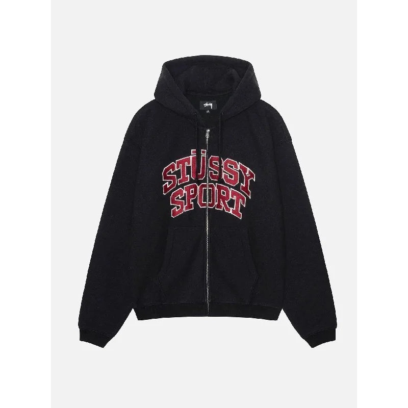 Stussy Sport Zip-Up Hoodie