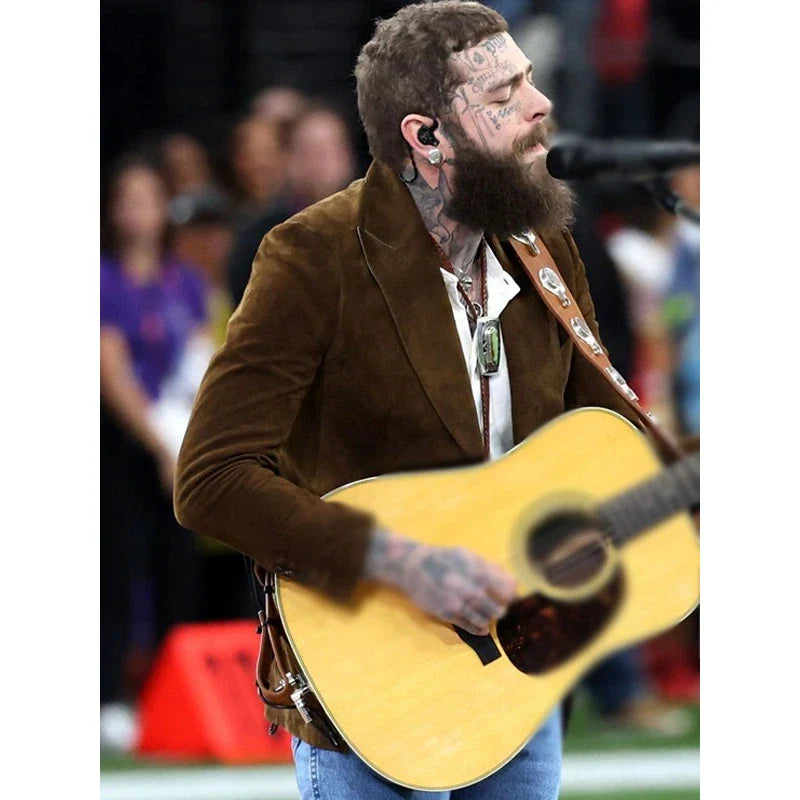 Brown Super Bowl LVIII Post Malone Blazer