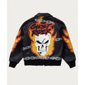 Supremely Ghost Rider Bomber  Leather Jacket