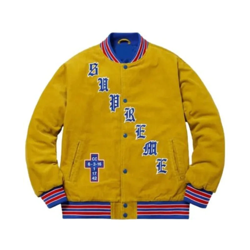 Supreme Old English Varsity Jacket