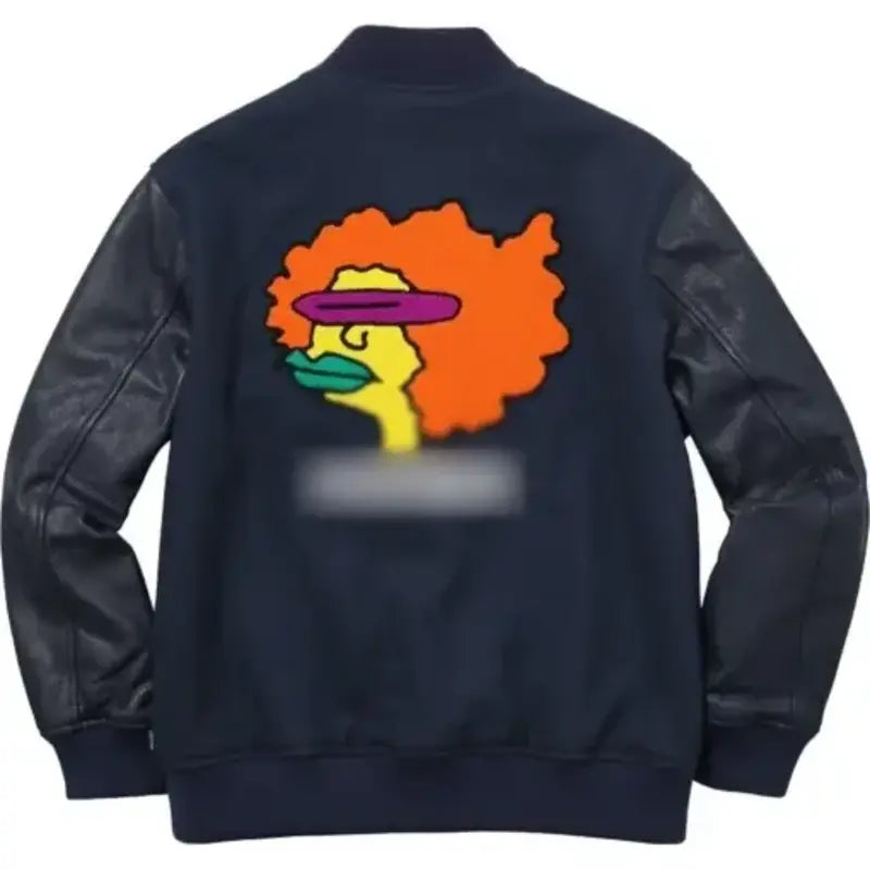 Supremely Fw17 Gonz Ramm Wool Varsity Jacket