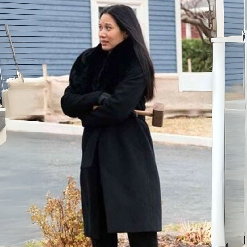 SurrealEstate S02 Clytemnestra Lomax Black Coat