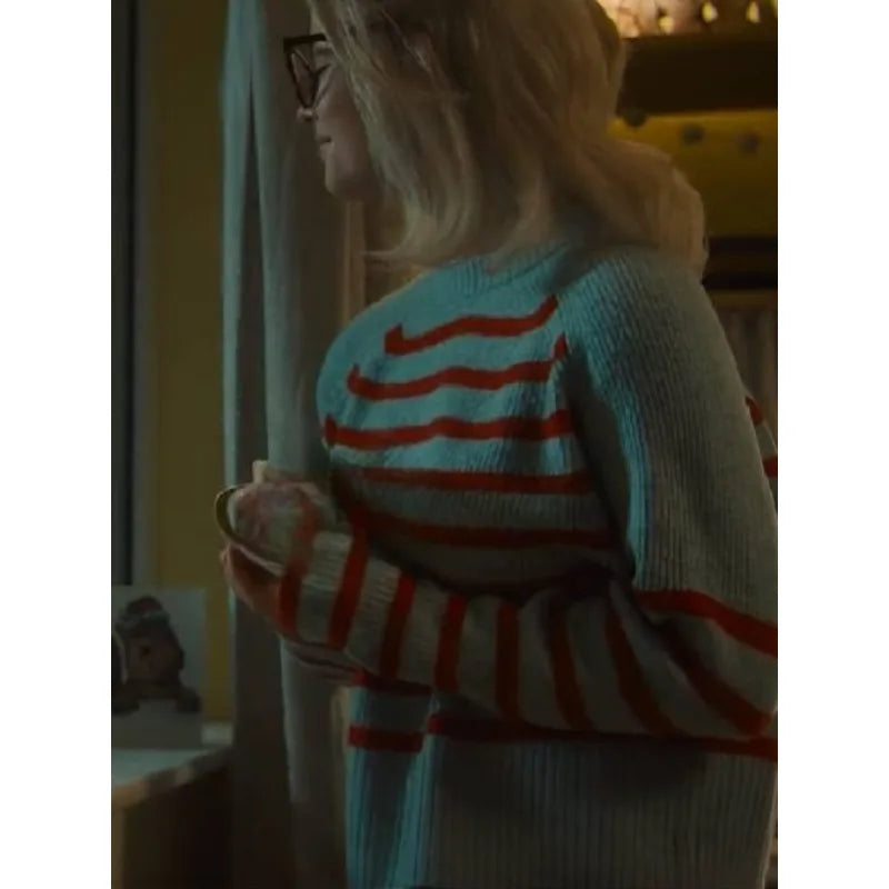 Doctor Who Ruby Sunday Stripe White Sweater