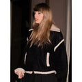 Taylor Swift Guest in Residence Grizzly Black Bomber Jacket