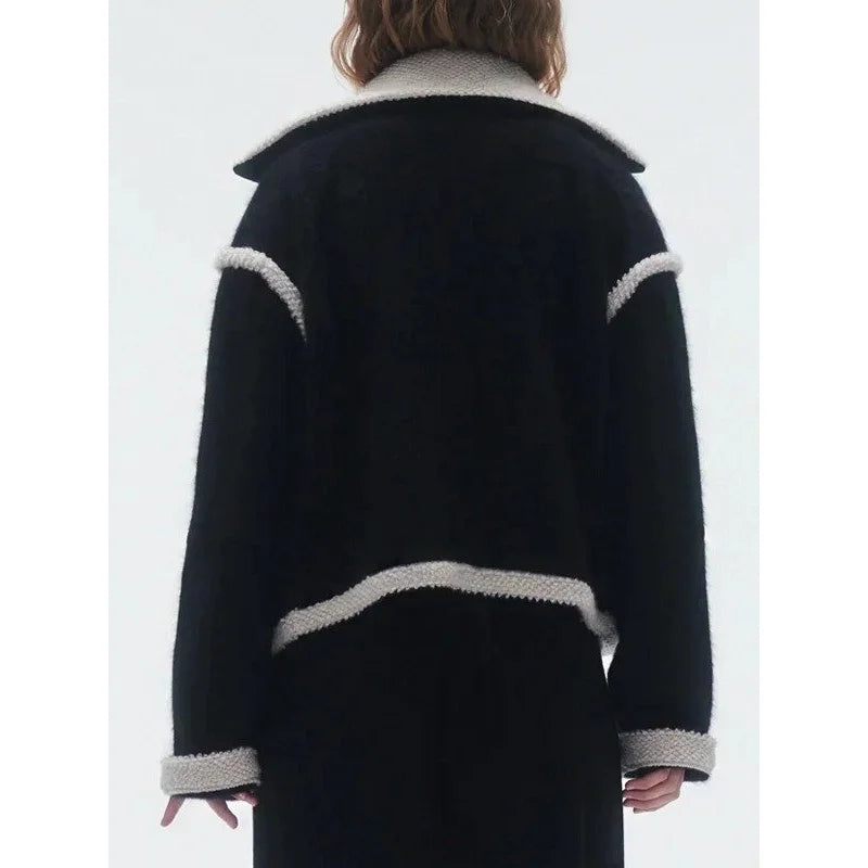 Taylor Swift Guest in Residence Grizzly Black Bomber Jacket
