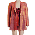 Taylor Swift New Eras Tour Orange Sequin Blazer