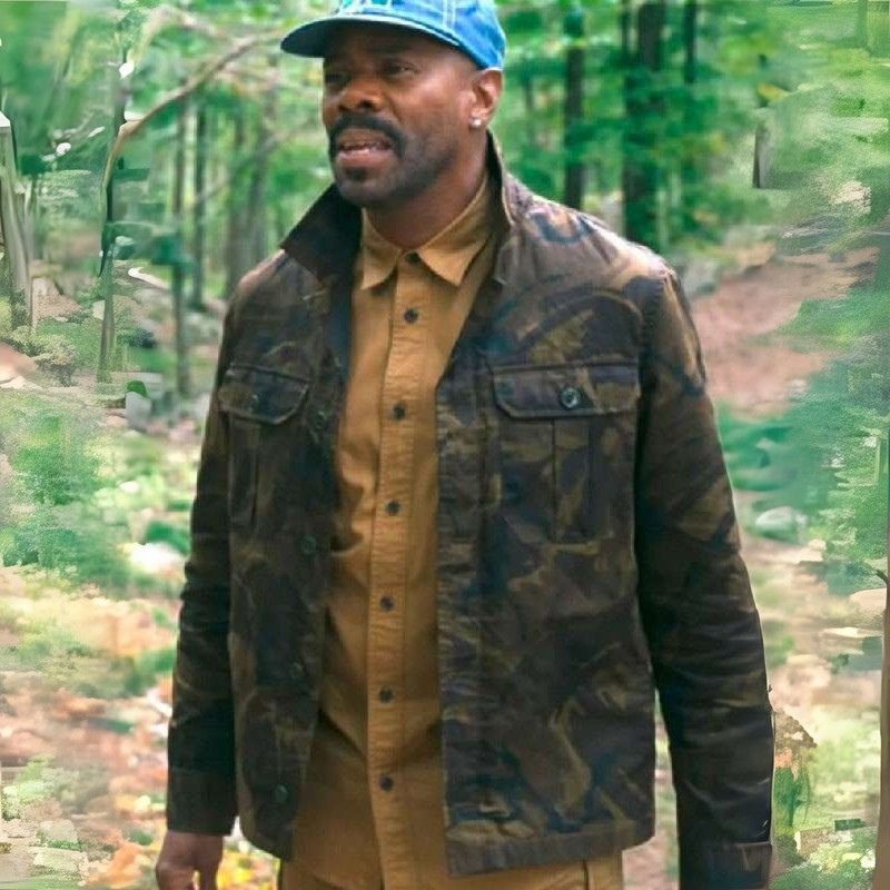 The Four Seasons Colman Domingo Camouflage Jacket