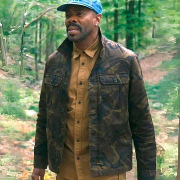 The Four Seasons Colman Domingo Camouflage Jacket