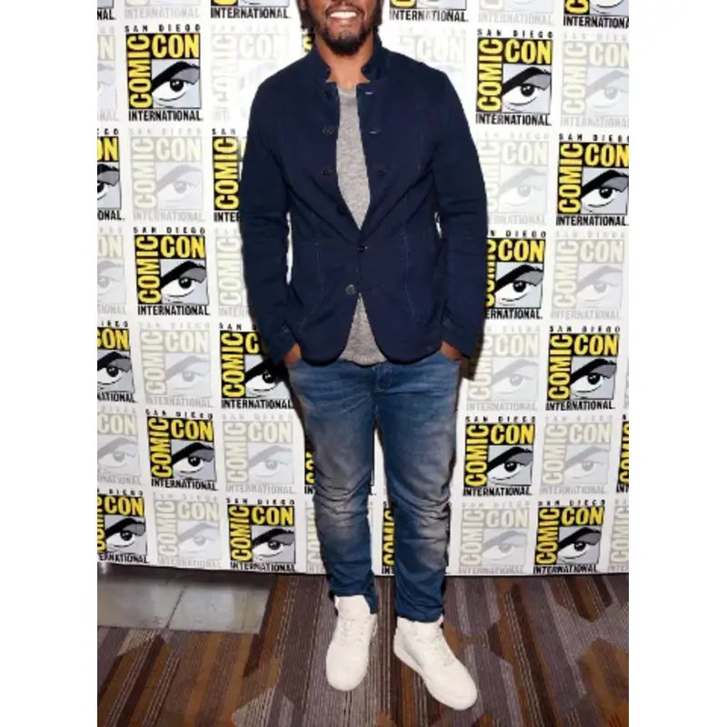 Tory Kittles San Diego Comic Con Colony Blue Event  Jacket