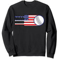 USA Cricket Team American Flag  Sweatshirt