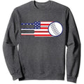 USA Cricket Team American Flag  Sweatshirt