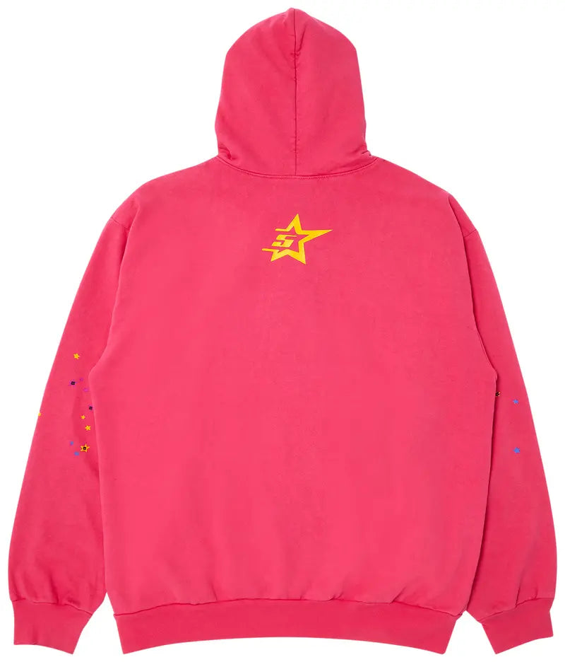 Sp5der P*nk Pink Hoodie