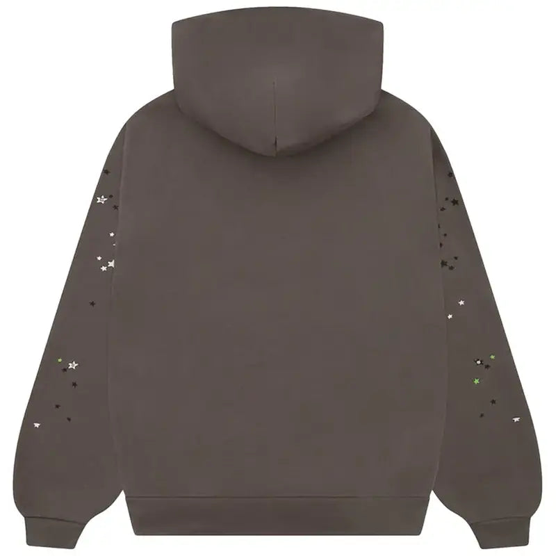 Sp5der P*nk V2 Slate Grey Hoodie