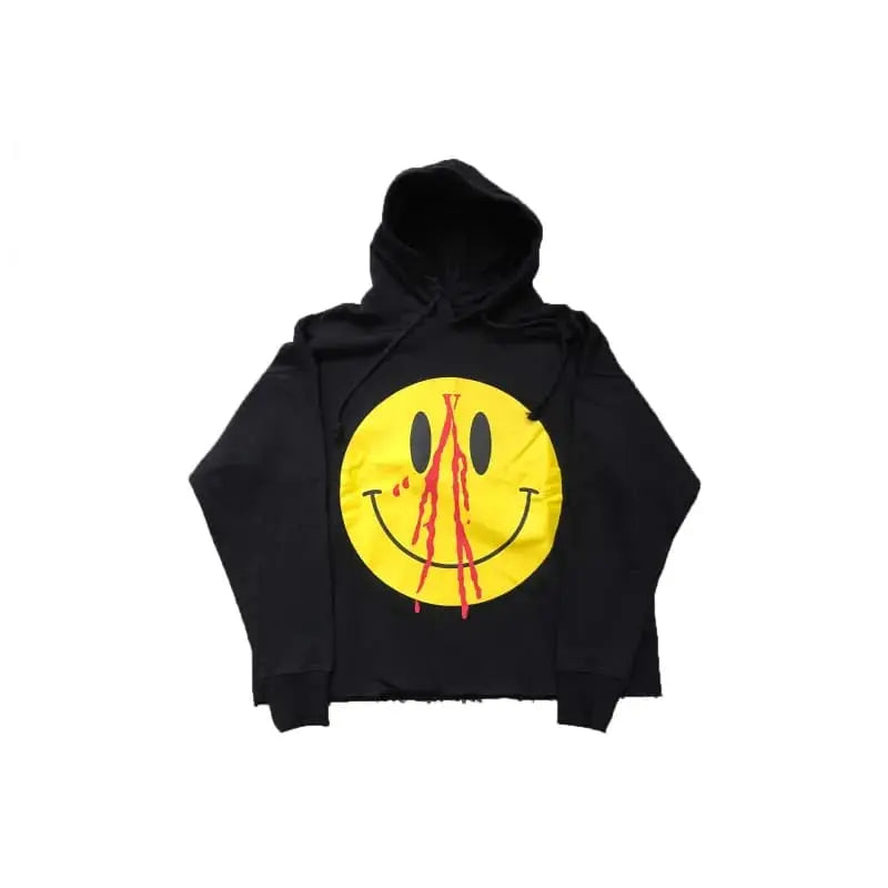 Vlone Smiley Face Pullover Hoodie