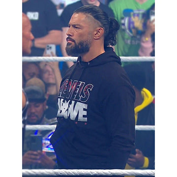 Roman Reigns WWE  Levels Above Black Hoodie