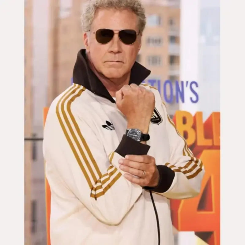 Will Ferrell Despicable Me 4 Premiere Track Jacket