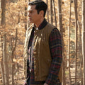 Will Trent S03 Ramón Rodríguez Brown Vest